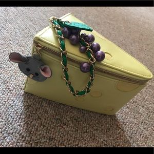 Betsey Johnson cheese purse